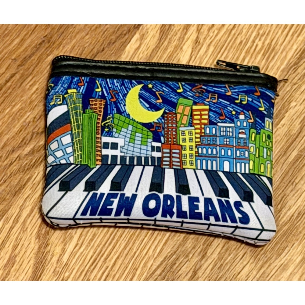 New Orleans Skyline New Orleans Coin Purse